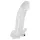 Crystal Skin - funda pene alargadora vibradora - silicona