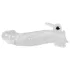 Crystal Skin - funda pene alargadora vibradora - silicona