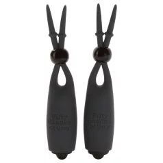   Fifty Shades of Grey - Vibrador para pezones - 2 unidades - gris