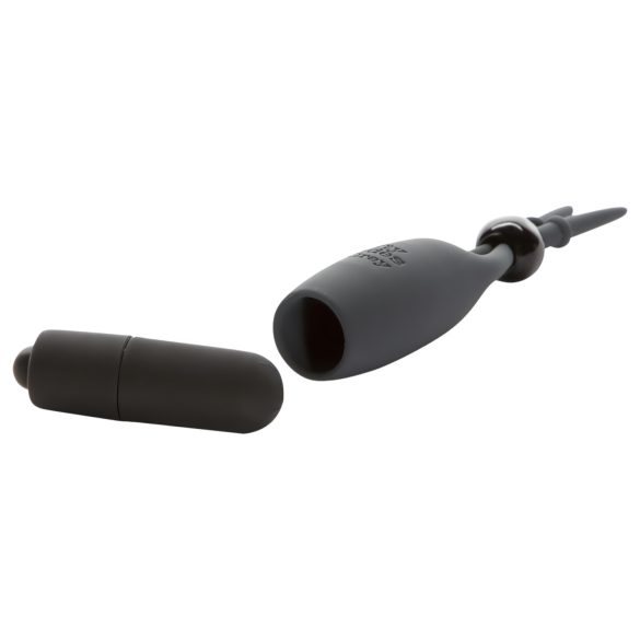Fifty Shades of Grey - Vibrador para pezones - 2 unidades - gris