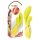 Jülie - Vibrador con estimulador (verde lima)
