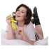 Jülie - Vibrador con estimulador (verde lima)
