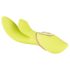 Jülie - Vibrador con estimulador (verde lima)