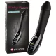 mystim Tickling Truman - vibrador electroestimulador - silicona negra