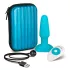 b-Vibe - vibrador anal rotatorio con perlas recargable - silicona turquesa