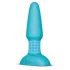 b-Vibe - vibrador anal rotatorio con perlas recargable - silicona turquesa