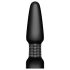b-Vibe - vibrador anal negro con perlas giratorias recargable