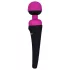 PalmPower Wand - vibrador masajeador recargable - silicona rosa negro