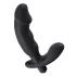 Rebel - vibrador prostático con pene - silicona negra