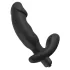Rebel - vibrador prostático con pene - silicona negra