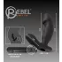 Rebel - vibrador prostático con pene - silicona negra
