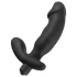 Rebel - vibrador prostático con pene - silicona negra