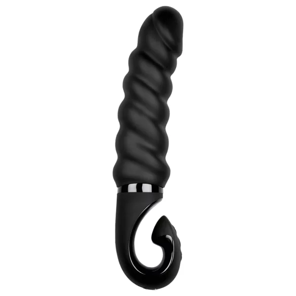 Gvibe - Vibrador recargable impermeable de silicona - negro