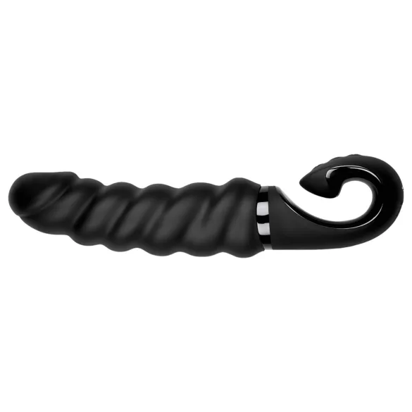 Gvibe - Vibrador recargable impermeable de silicona - negro