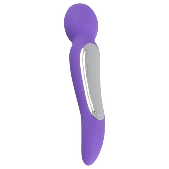 SMILE - Vibrador masajeador doble motor - silicona lila