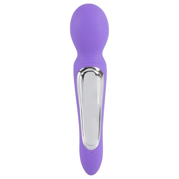 SMILE - Vibrador masajeador doble motor - silicona lila
