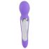 SMILE - Vibrador masajeador doble motor - silicona lila