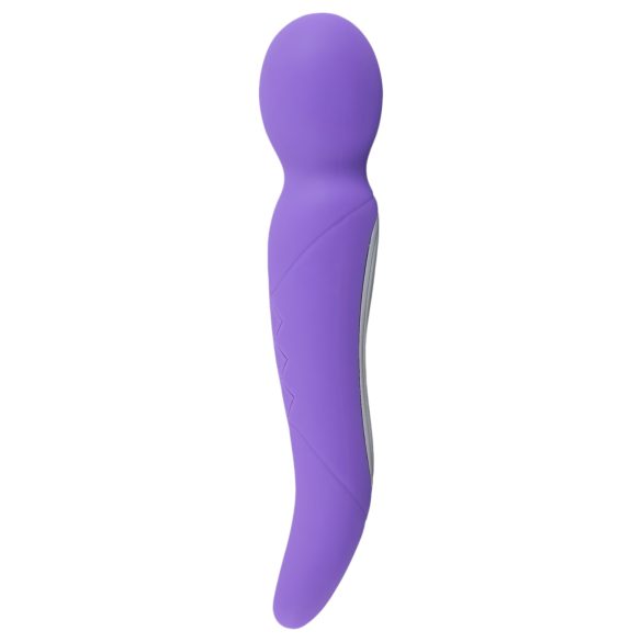 SMILE - Vibrador masajeador doble motor - silicona lila