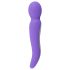 SMILE - Vibrador masajeador doble motor - silicona lila