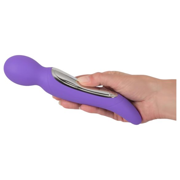 SMILE - Vibrador masajeador doble motor - silicona lila