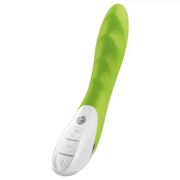 mystim Sassy Simon - vibrador doble motor - silicona verde
