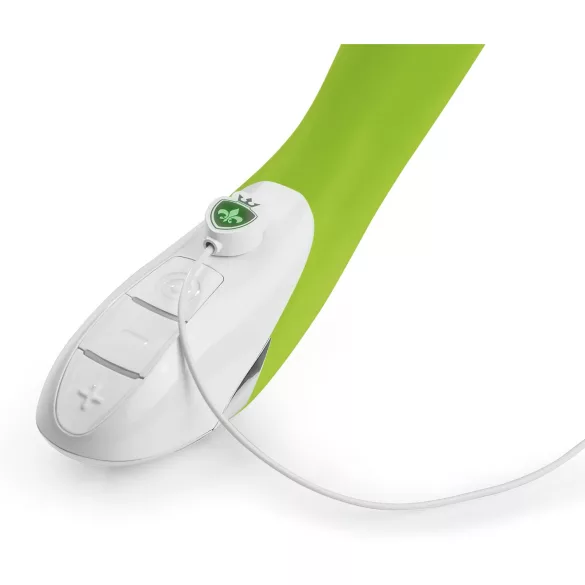 mystim Sassy Simon - vibrador doble motor - silicona verde