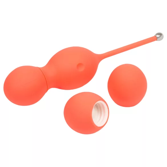 We-Vibe Bloom - bolas chinas con pesos intercambiables - silicona naranja