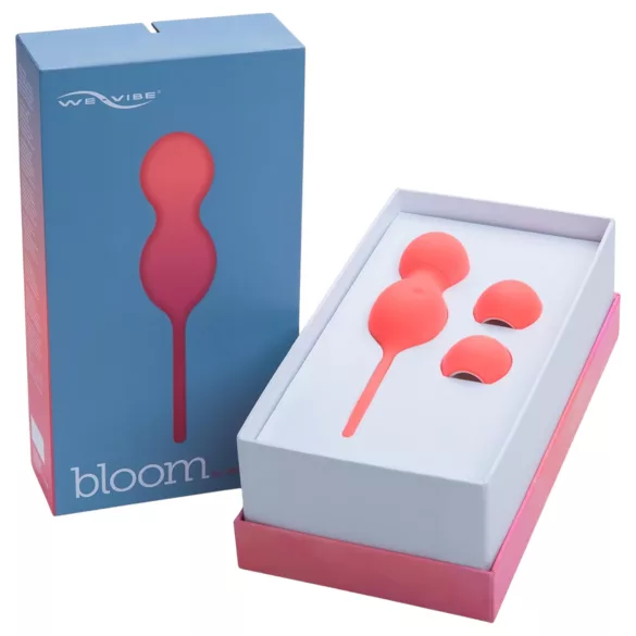 We-Vibe Bloom - bolas chinas con pesos intercambiables - silicona naranja