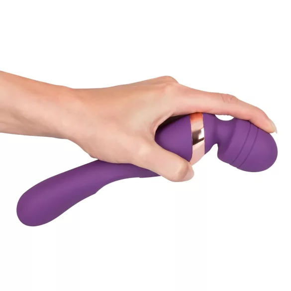 Javida Double - vibrador masajeador doble - silicona lila