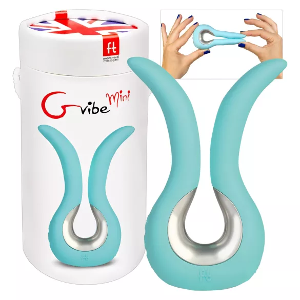 G-vibe Mini - vibrador USB de silicona - menta