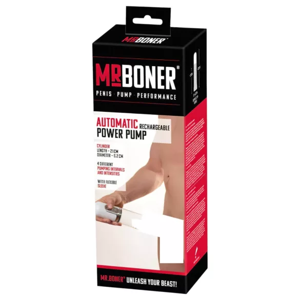You2Toys - Mister Boner Automatic - bomba de vacío para pene recargable