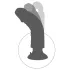 King Cock - Consolador realista vibrador con ventosa - 18 cm - color natural