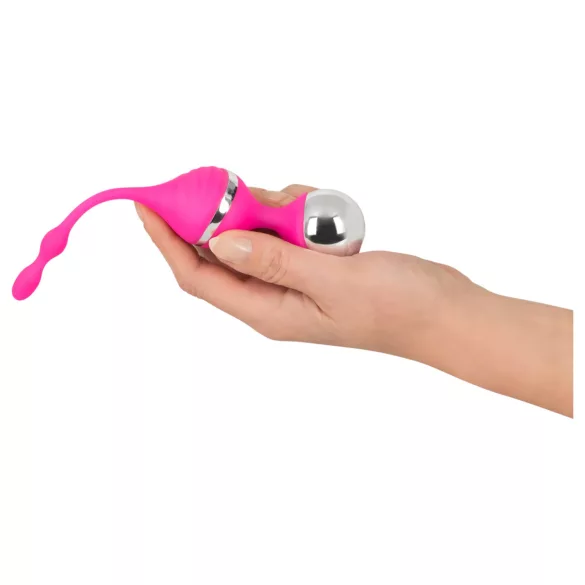 SMILE Love Ball - bola vaginal vibradora - silicona rosa