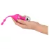 SMILE Love Ball - bola vaginal vibradora - silicona rosa