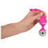 SMILE Love Ball - bola vaginal vibradora - silicona rosa
