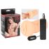 Easy Job Ruth - masturbador masculino vibrador realista - silicona color piel