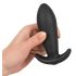 You2Toys - Tapón Vibro - vibrador anal inalámbrico (negro)