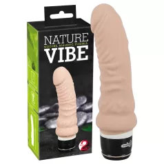   You2Toys - Vibrador realista con vibración - silicona color natural
