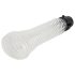 You2Toys - 2en1 Bomba y Masturbador Transparente