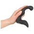 Rebel - masajeador prostático recargable - silicona negra