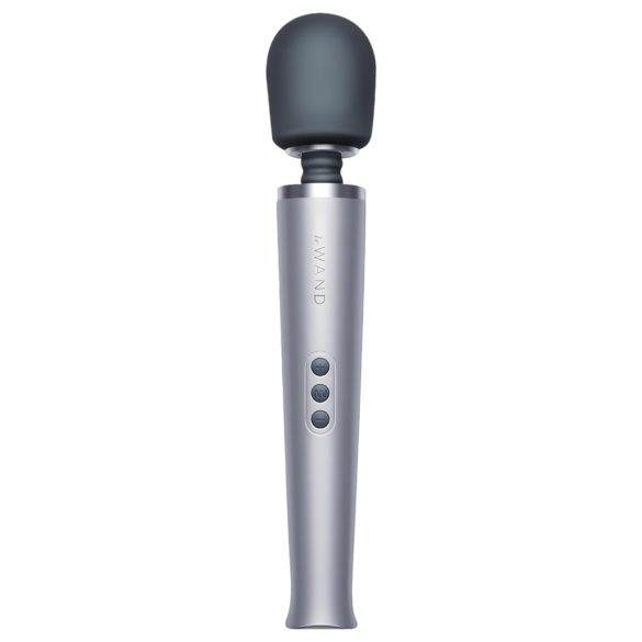 le Wand - vibrador masajeador recargable exclusivo (plata)