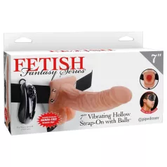   Pipedream - Fetish Strap-on 7 - arnés con consolador vibrador (color natural)