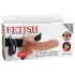 Fetish Strap-on - arnés con consolador vibrador 18 cm - color natural
