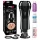 PDX Cock Compressor - masturbador masculino succión y vibración - silicona negra