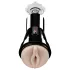 PDX Cock Compressor - masturbador masculino succión y vibración - silicona negra