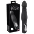 You2Toys - Vibrador anal empujador - silicona negra