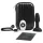b-Vibe - Vibrador anal con esferas rotatorias - silicona negra