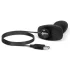 b-Vibe - Vibrador anal con esferas rotatorias - silicona negra