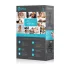 b-Vibe - Vibrador anal con esferas rotatorias - silicona negra