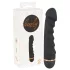You2Toys - Vibrador flexible con texturas - silicona negra